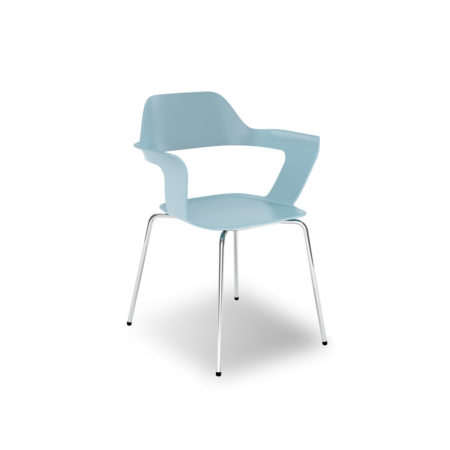 Avery Guest Chair in Sky Blue