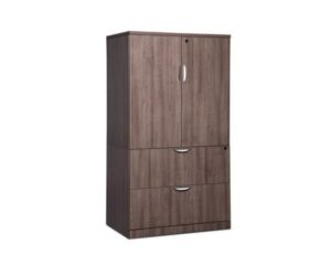 Storage cabinet with two doors and two drawers