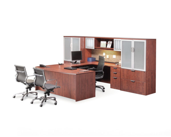 Executive 71" Bowfront Workstation