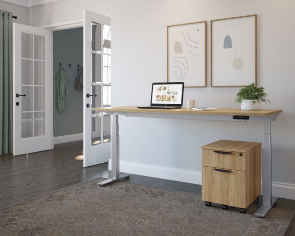 Enhance height adjustable desk