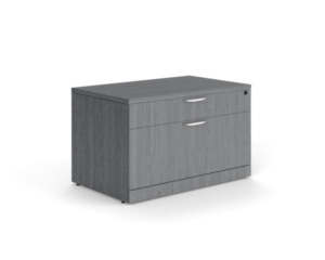Grey cabinet with two drawers 